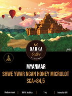 Myanmar Shwe Ywar Ngan Honey Microlot SCA=84,5, 1000g - Coffee