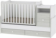 Multifunctional Children's Cot Lorelli TREND PLUS NEW WHITE - Cot