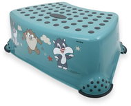 Lorelli HAPPY MELODIES GREEN baby footstool - Stepper