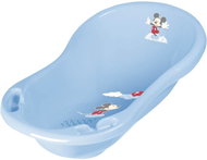 Baby bath tub Lorelli DISNEY 84 CM with stopper BOY LIGHT BLUE - Baby Bathtub