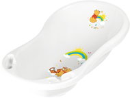 Baby bath tub Lorelli DISNEY 84 CM with stopper BEAR WHITE - Baby Bathtub