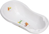 Baby bath tub Lorelli DISNEY 100 CM with stopper BEAR WHITE - Baby Bathtub