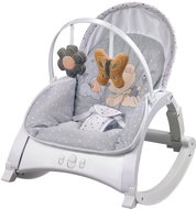 Lorelli ENJOY 2in1 rocking chair ZA ZA GREY - Baby Rocker
