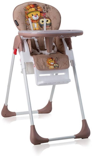 Jídelní židlička Lorelli TUTTI FRUTTI BEIGE INDIANS - Jídelní židlička - Main image