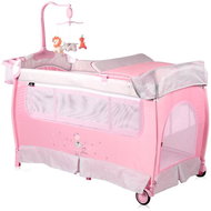 Travel cot and playpen 2in1 Lorelli SLEEP'N'DREAM PLUS PINK BALLET - Travel Bed