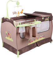 Travel cot and playpen 2in1 Lorelli SLEEP'N'DREAM PLUS BEIGE FAMILY - Travel Bed