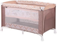 Lorelli VERONA BROWN&BEIGE LINES 2in1 travel cot and playpen - Travel Bed
