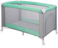 Travel cot Lorelli VERONA 1 layer GREEN&GREY - Travel Bed
