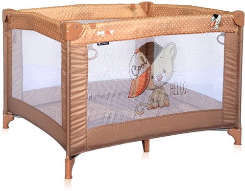 Playpen Lorelli PLAY BEIGE COOL CAT - Baby Playpen - Main image