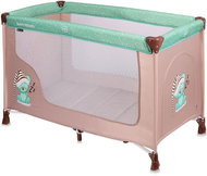 Travel cot Lorelli SAN REMO 1 layer BEIGE&GREEN SL. BEAR - Travel Bed