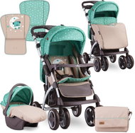 Lorelli TOLEDO SET GREEN&BEIGE MOON BEAR - Baby Buggy