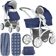 Stroller ARIZONA+PRAM BODY+BAG BLUE - Baby Buggy