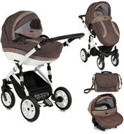 Stroller Lorelli MIA BROWN 3-in-1 AIR - Baby Buggy