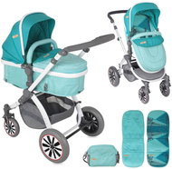Stroller Lorelli AURORA AQUAMARINE LONDON - Baby Buggy
