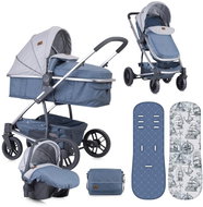Lorelli S-500 SET GREY MAPS Baby Buggy - Baby Buggy