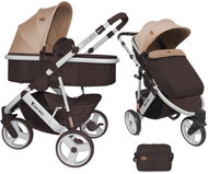 Lorelli CALIBRA 3 2-in-1 BROWN&BEIGE - Baby Buggy