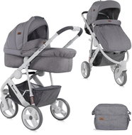 Lorelli MONZA 2-in-1 GREY - Baby Buggy