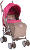 Lorelli FIESTA+FOOTCOVER BEIGE&ROSE PRINCESS - Baby Buggy