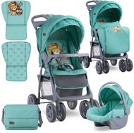 Lorelli FOXY SET GREEN INDIANS Baby Buggy - Baby Buggy