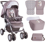Stroller Lorelli COMBI BEIGE FASHION GIRL + Stroller Bag - Baby Buggy