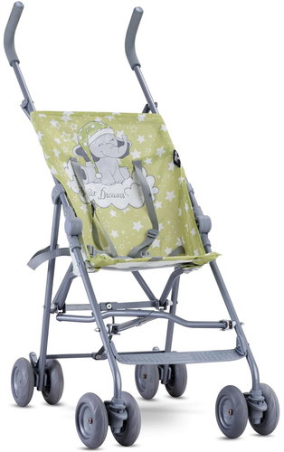 Stroller Lorelli FLASH GREEN ELEPHANT - Baby Buggy - Main image