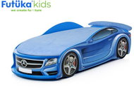 Dětská postel auto Futuka kids UNO STAR-M + Matrace Standart + Spojler MODRÁ - Postel