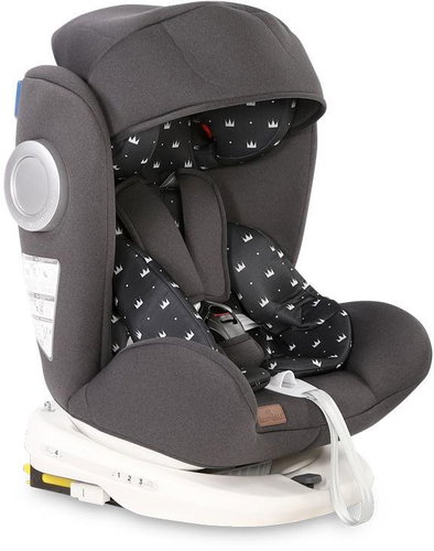 Lorelli LUSSO SPS ISOFIX 0-36 KG BLACK CROWNS - Car Seat - Main image