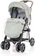 Stroller Lorelli INES + Carrycot FROSTY GREEN - Baby Buggy