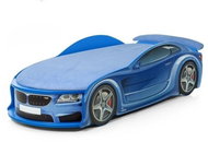 Car Bed UNO F-BMW Blue, "Standard", Spoiler - Cot