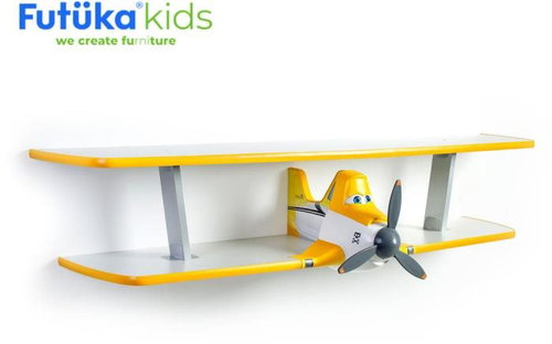 Futuka kids AIR-2 double shelf YELLOW - Shelf - Main image