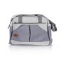 Stroller bag SANDRA LIGHT & DARK GREY - Changing Bag