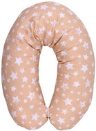 Nursing pillow 190x50 CM Lorelli RANFORCE LITTLE STARS BEIGE - Nursing Pillow