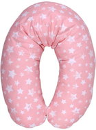Nursing pillow 190x50 CM Lorelli RANFORCE LITTLE STARS PINK - Nursing Pillow
