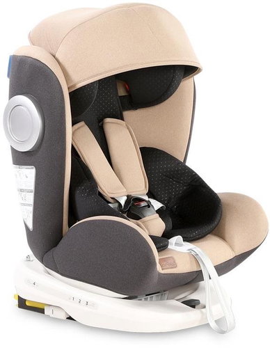 Lorelli LUSSO SPS ISOFIX car seat 0-36 KG BEIGE&BLACK - Car Seat - Main image