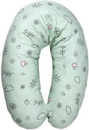 Nursing pillow 190x50 CM Lorelli RANFORCE LAMB GREEN - Nursing Pillow