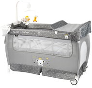 Travel cot and playpen 2in1 Lorelli SLEEP'N'DREAM PLUS GREY BEAR - Travel Bed