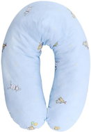 Nursing pillow 190x50 CM Lorelli RANFORCE BEAR PARTY BLUE - Nursing Pillow