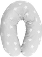 Polštář na kojení 190x50 CM Lorelli RANFORCE STARS GRAY - Kojicí polštář