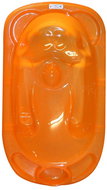 Baby bath tub Lorelli ANATOMIC + Stand ORANGE - Baby Bathtub