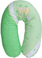 Nursing pillow 190x50cm Lorelli RANFORCE LITTLE DUCKS GREEN - Nursing Pillow