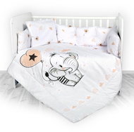 Children's bedding set Lorelli LILY ANTIDUST 120x60 ELEPHANT MITE - Children's Bedding