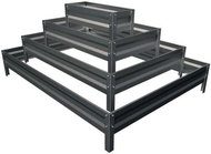 Primaterra Vyvýšený záhon Rectangular Metal pozinkovaný, třípatrový - Vyvýšený záhon