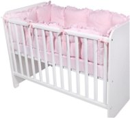 Lorelli UNI crib mantel 4 pcs. 60x120 CM PINK - Crib Bumper