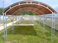 KT Garage shed Primaterra BERLINA 2.65x8 m TINTED - Car Shelter