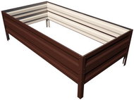 Vyvýšený záhon Primaterra AGRO-40 65x200x40 cm CHOCO pozinkovaný - Vyvýšený záhon