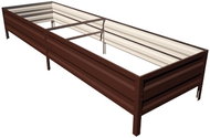 Vyvýšený záhon Primaterra AGRO-40 65x400x40 cm CHOCO pozinkovaný - Vyvýšený záhon