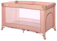 Travel cot Lorelli TORINO 1 layer MISTY ROSE - Travel Bed
