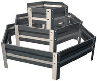 Primaterra Vyvýšený záhon Hexagonal Metal pozinkovaný, třípatrový - Vyvýšený záhon