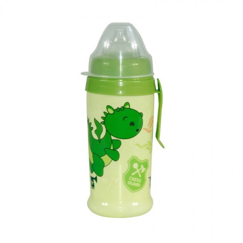 Lorelli cup with soft drinker 350 ML BLUE PIRATE - Baby cup - Main image
