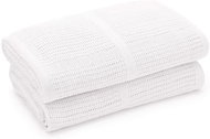 Baby crochet cotton blanket Lorelli 75x100 CM WHITE - Blanket
